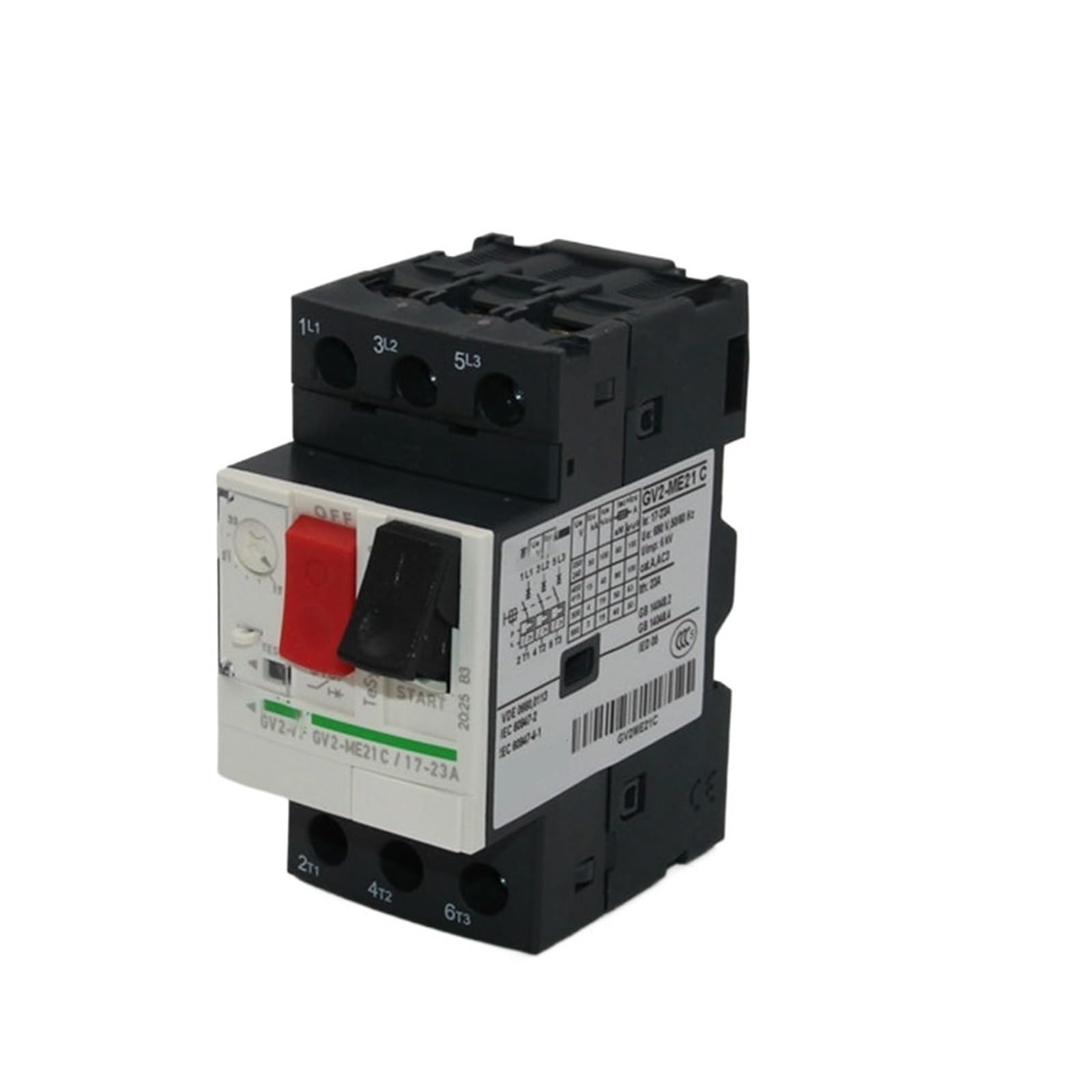 Disjoncteur de moteur GV2-ME21C 17-23A pour protection de pompe