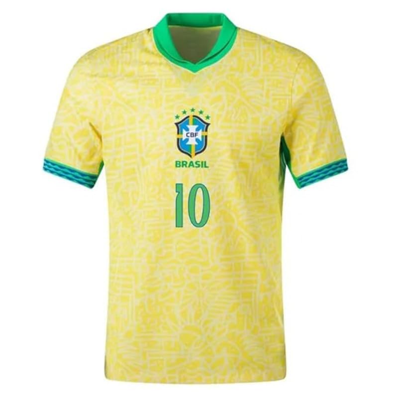 RJM Neymar 10 Jersey Football Home Blue Tshirt 2024-25 Multicolor-1 - Image 2