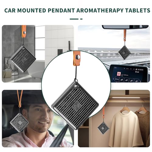 Image of KOMMI New Car Fresheners Long Lasting Hanging Chemical Guys Cars Smell Spray Car Pendant Aromatherapy (Rainy)