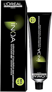 L'ORÉAL Paris PROFESSIONEL INOA HAIR COLOUR DYE 60g TUBE - 6.0 NATURAL BASIC