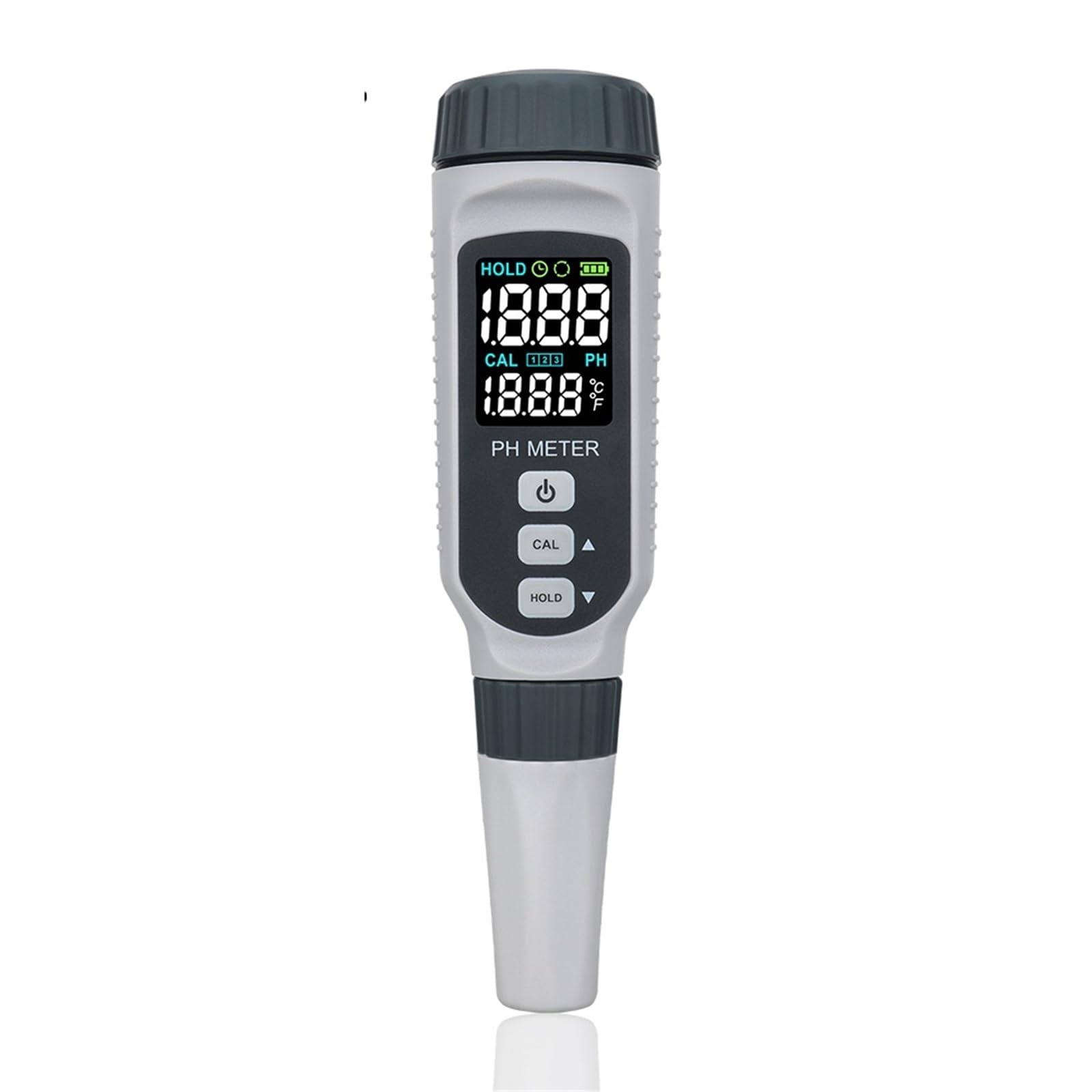 Misuratore di PH Professionale a Penna Misuratore di qualità Acqua Tester di PH Digitale Acidimetro Misuratore di acidità Batteria Ricaricabile Acidomet