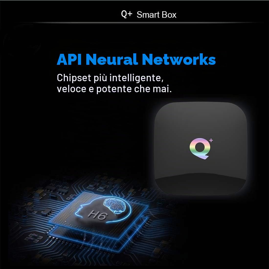 Android 10.0 TV Box, 4GB RAM 32GB ROM H616 Quad-Core Cortex-A53 GPU | Soporte WiFi 2.4GHz 6K Ultra HD Smart TV Box