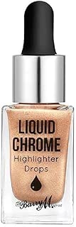 Barry M Liquid Chrome Highlighter Drops, Liquid Fortune - coolthings.us