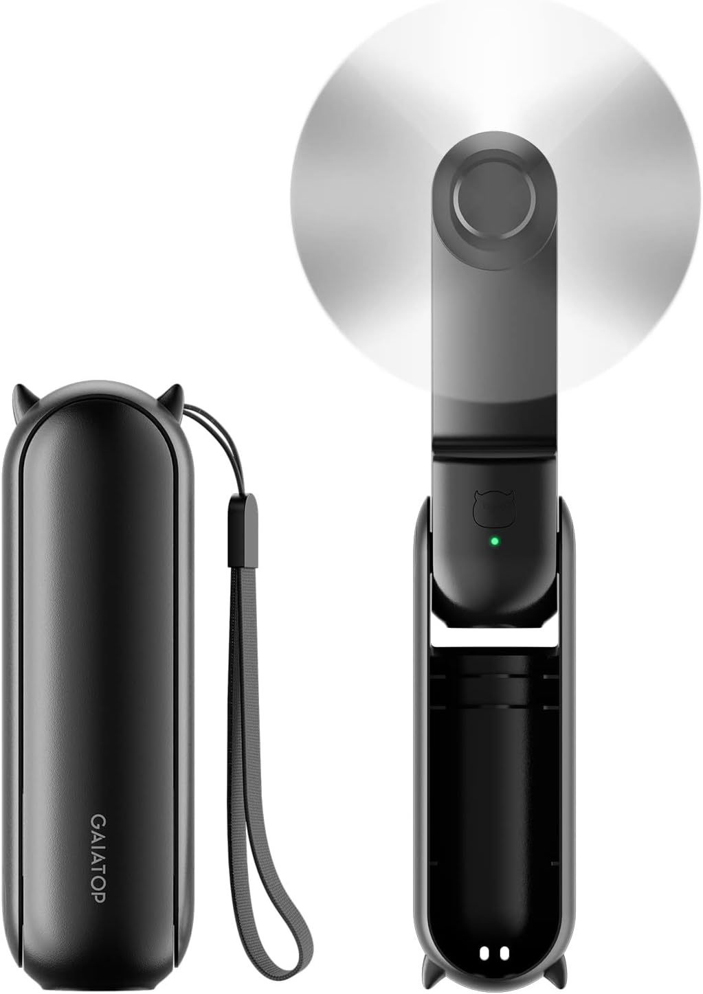 Gaiatop Portable Hand Held Fan with USB Rechargeable