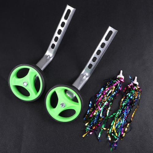 Set de ruedas de entrenamiento Alipis Bike, ruedas auxiliares universales de 12-20 pulgadas con soporte y cinta para niños, equilibrio y seguridad en bicicleta color aleatorio miniatura 6