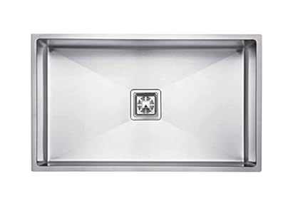 ANETTE 30x18 Single Bowl 304 Grade Stainless Steel Matt Handmade Kitchen Sink(30x18x10- Inch)