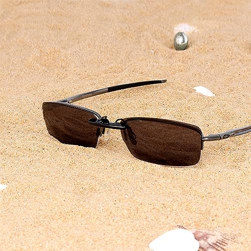 Polarized CLIP-ON Sunglasses for Oakley RHINOCHASER OX3111 52x19 31112