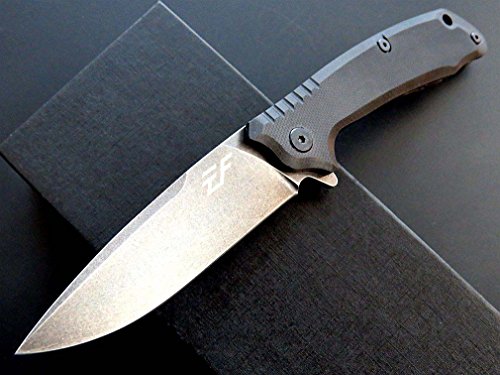 Eafengrow Ef223 Folding Knife D2 Blade With G10 Handle Multi Pocket Knife Survival Outdoor Camping Survival (Black) #TOP2