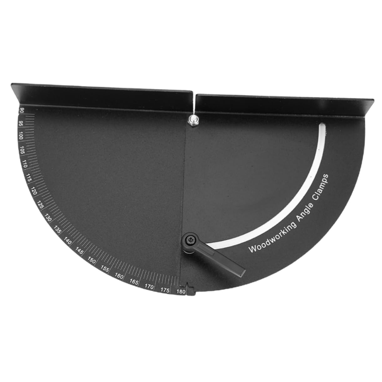 VILLCASE Adjustable 180° Right Angle Clamp Woodworking Protractor Miter Clamps for Cabinets