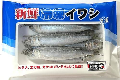 ヒロキュー 新鮮冷凍イワシ【３個セット】釣りエサ用冷凍イワシ 再入荷しました！ 5枚目