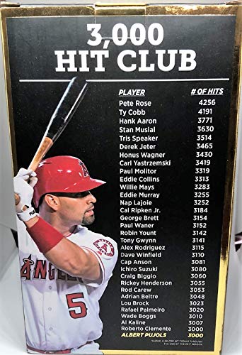 【美品】アルバート・プホルス ボブルヘッド 3000本安打記念 エンゼルス Amazon.co.jp: エンゼルス PUJOLS 3000HITS BobbleHead 3000本