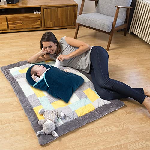 Image of BAYBEE Baby Swaddle Wrap for New Born | Adjustable Swaddle for New Born Baby | 100% Cotton Baby Wrapper Newborn Blanket for Sleep Sack 0-6 Months Babies (Dark Blue)