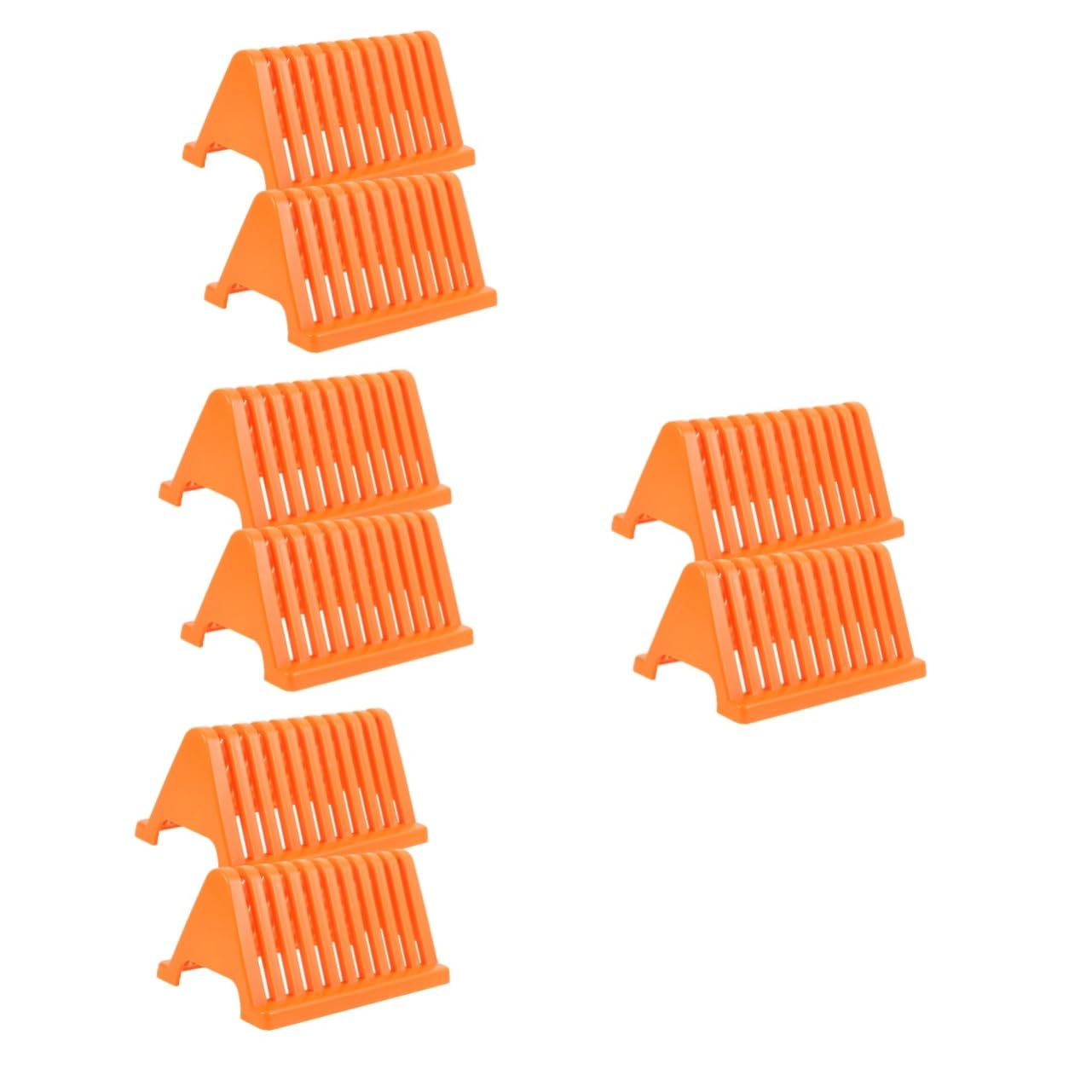 ULTECHNOVO 8pièces Support De Lames De Microscope Plastique De Racks De Stockage Pour Laboratoire Pour Rangement Des Lames Pratique Et Compact