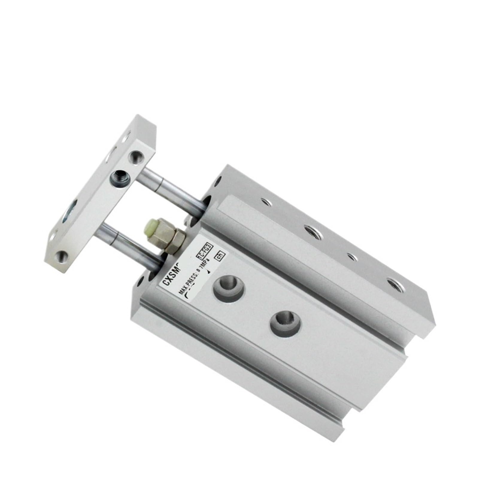 Actionneur pneumatique double tige CXSM20-30 avec aimant de positionnement pour automates