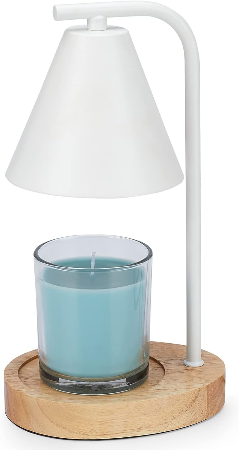 Candle Lamp Compatible with Yankee Candle Jar Candle Wax Warmer Lamp for Scented Wax, Electric Top-Down Candle Melting Lamp Dimmable Candle Melter,Aurora Candle Warmer Lamp for Home Decor : Home & Kitchen