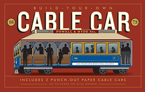 Build-Your-Own Cable Car: Includes 2 Punch-Out Paper Cable Cars