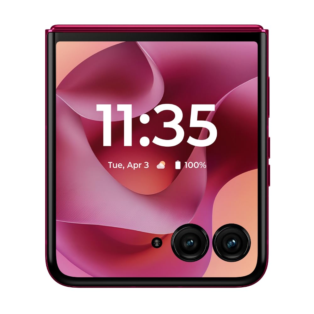 Motorola Razr+ 2025 | Unlocked | Made for US 12/256GB | 50MP Camera | Hot Pink