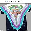 Liquid Blue Wake of The Flood Vintage Band Tee – Grateful Dead T-Shirt, 100% Cotton, Graphic Concert Shirt for Men, Tie Dye, Medium #2