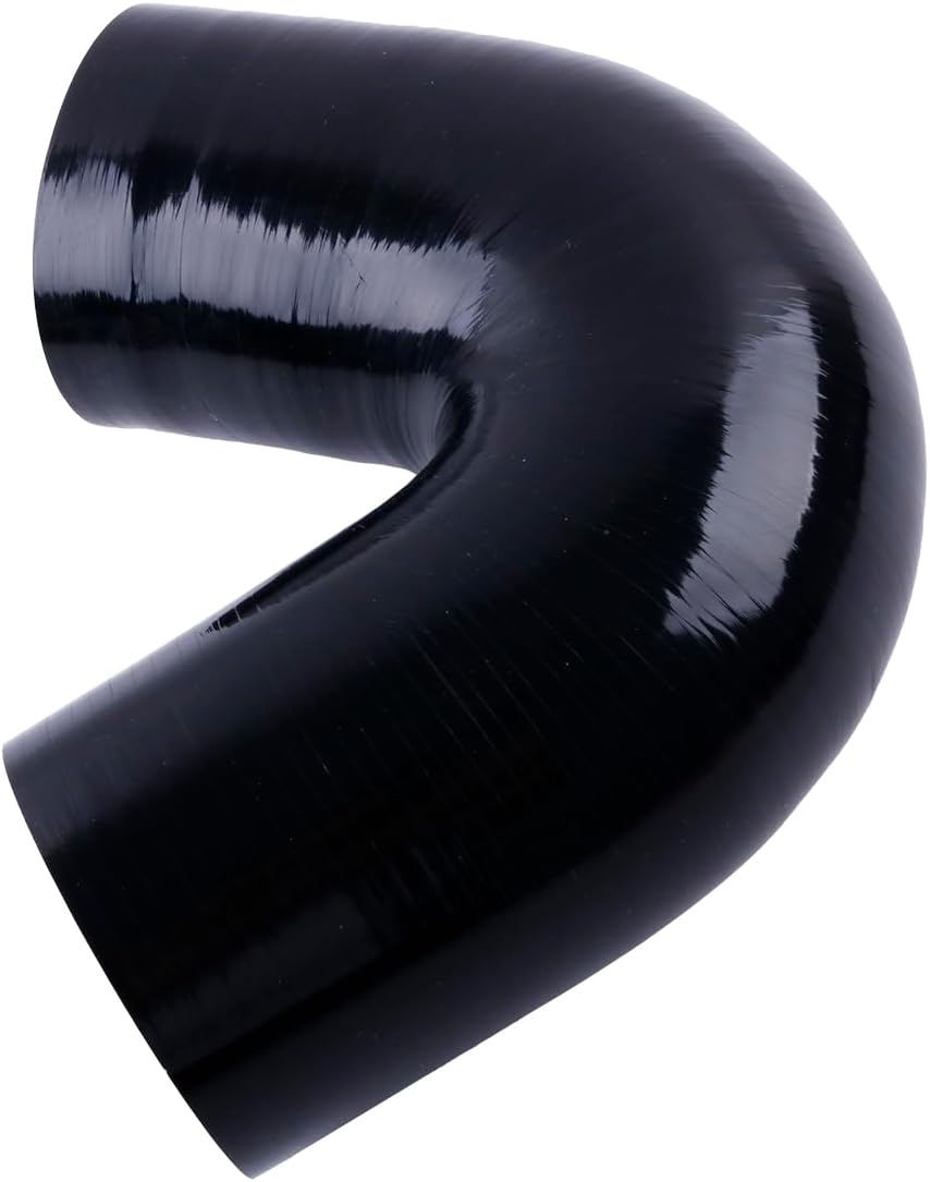 135 Degree ID 4"(102mm) Elbow Silicone Hose Intake Intercooler Coupler 4 inch Pipe,Length 102mm One Leg,4-Ply Thickness 5.4 mm