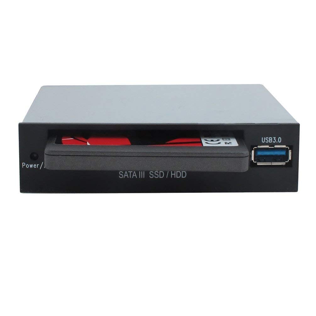 Ramka montażowa 6,3 cm (2,5") SSD/HDD-> 8,9 cm (3,5") BAY+USB3Port