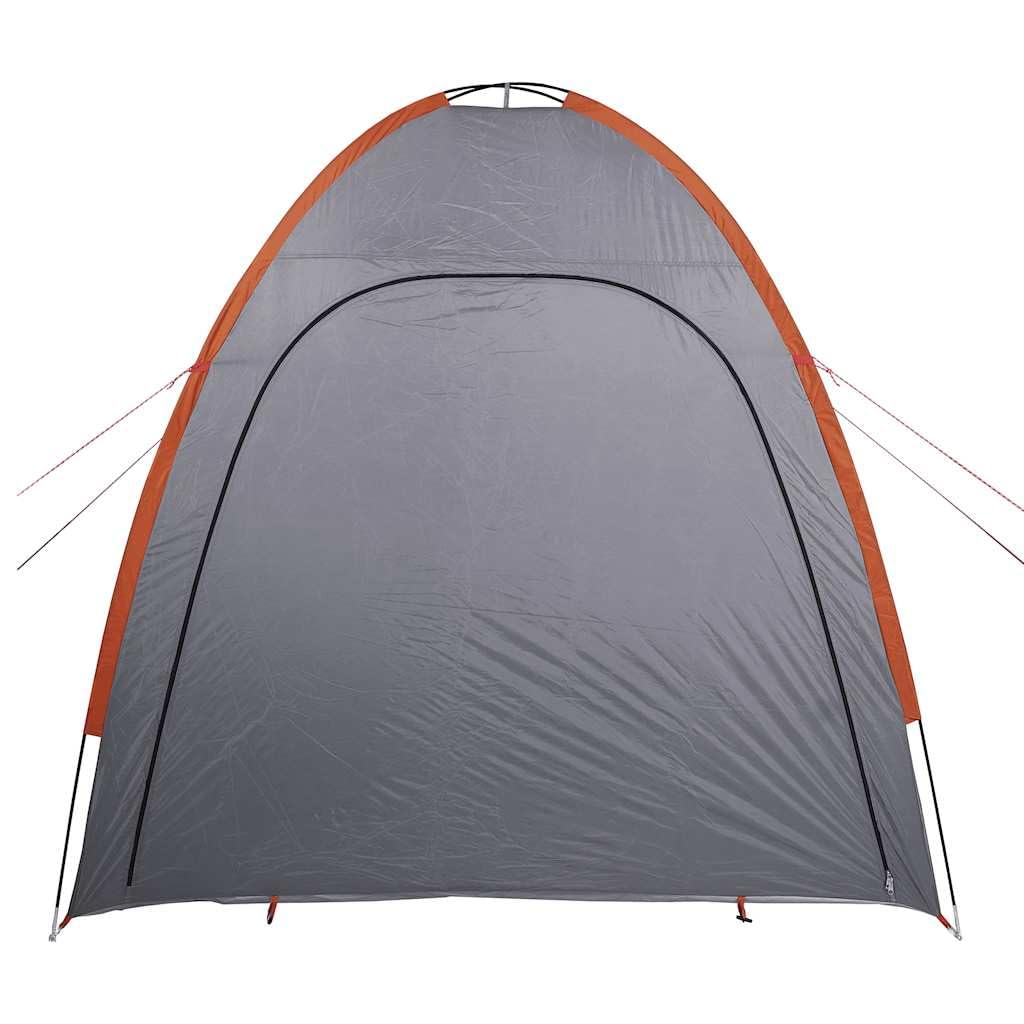 Tienda auxiliar azul impermeable de poliéster 198 x 85 x ligera con bolsa de transporte, tienda de campaña familiar para camping, senderismo, exterior, festival, protección contra el viento y