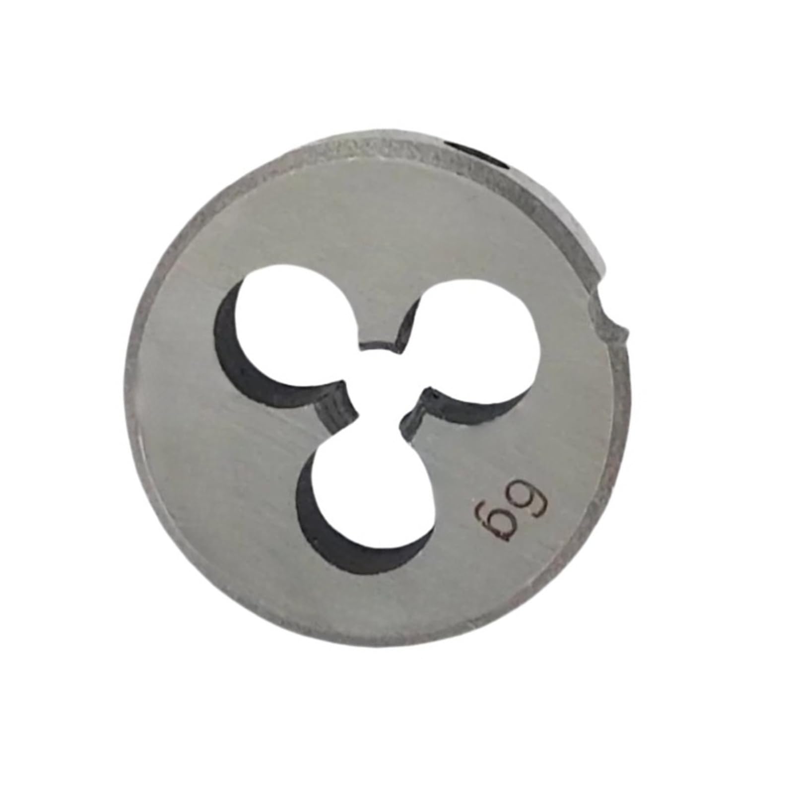 HKEJSJWA M3-M6.5 Right Hand Round Die, M3 M3.5 M4 M5 M6 M6.5 Screw Threading Dies(M6x1.0)