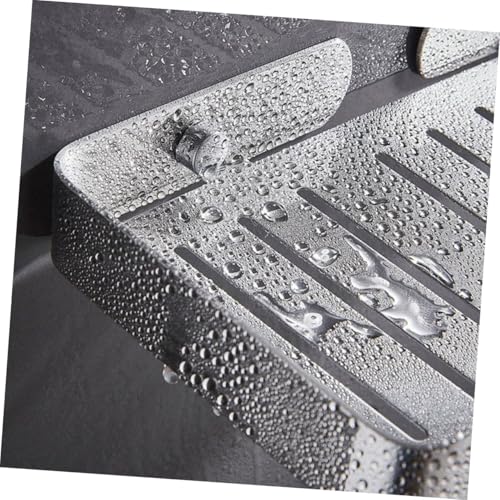 Étagère à savonnette sans perforation et solide pour une fixation murale durable et sans outils - 5