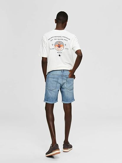 Selected Homme Regular Nico Press Shorts - Beige