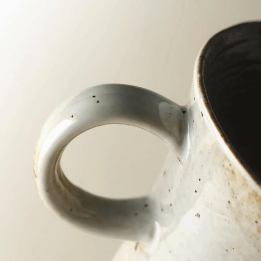 ENGENDER Tazas Cafe Taza Retro Hecha A Mano, De Café A, Té, Agua Cerámica, Loza Mug Cups(1)