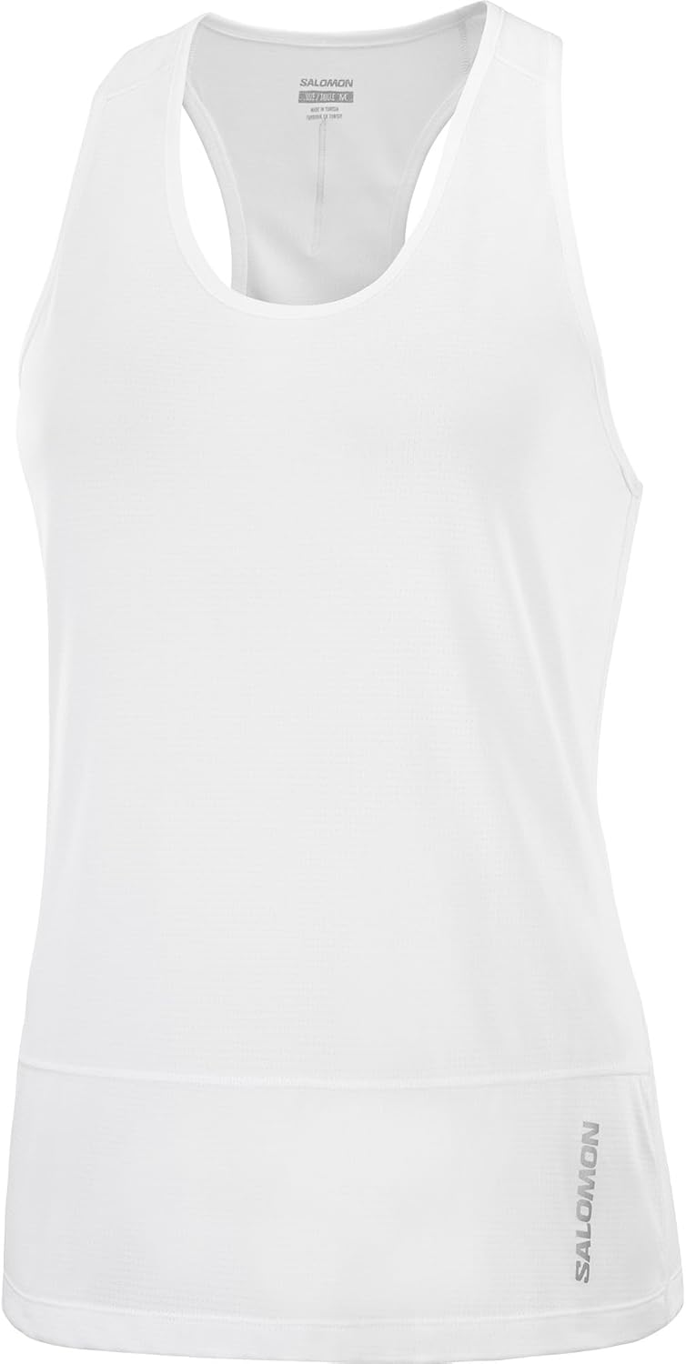 Salomon Women's Cross Run Sensifit Tank for Trail Running