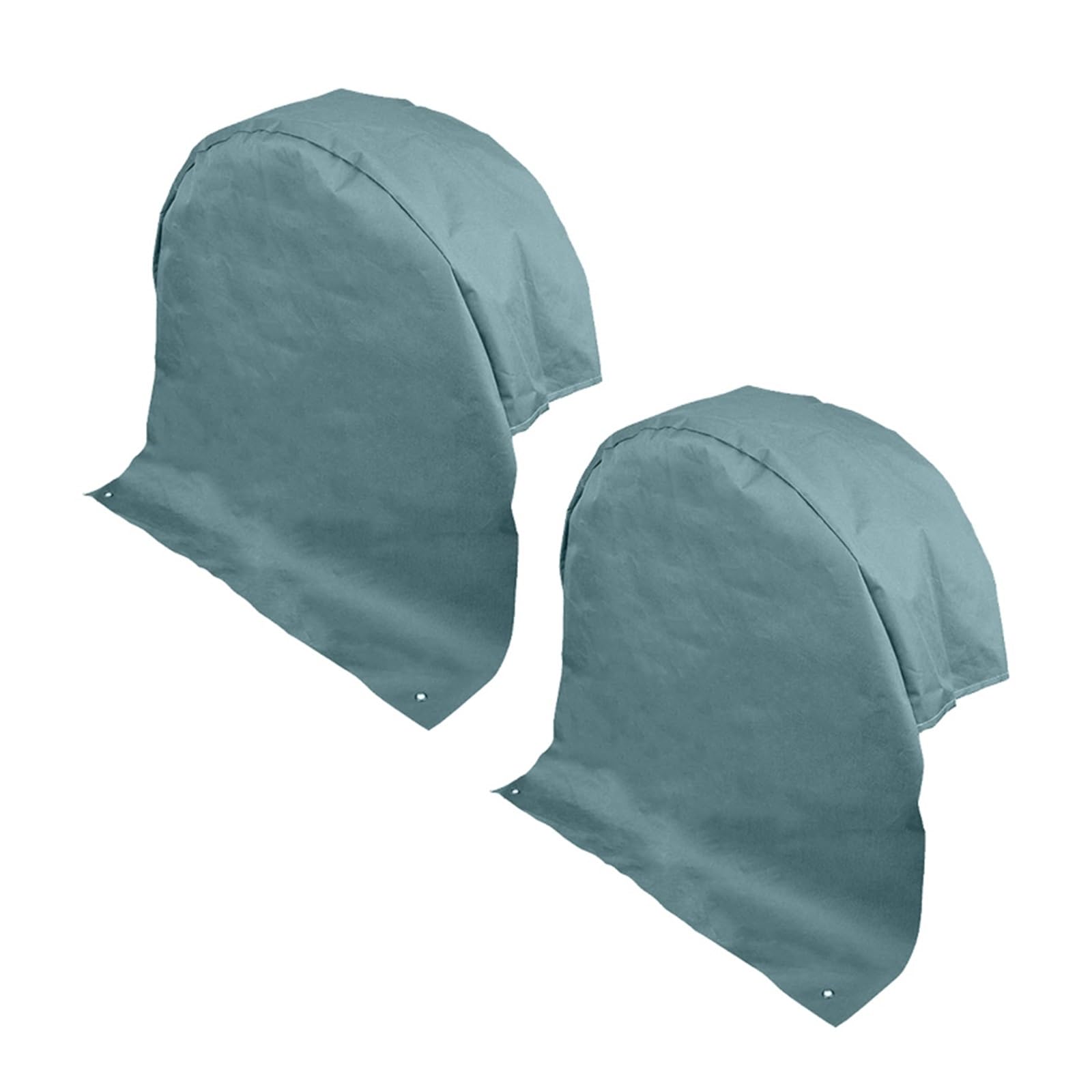 Generico Copri Pneumatici Grigi for Camper, Confezione da 2, for Camion, rimorchio(XL)