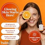 TruSkin Vitamin C Serum for Face – Anti Aging Face Serum with Hyaluronic Acid & Vitamin E – Brightening Formula for Improving Appearance of Dark Spots, Fine Lines & Wrinkles – All Skin Types, 1 fl oz - Image 3
