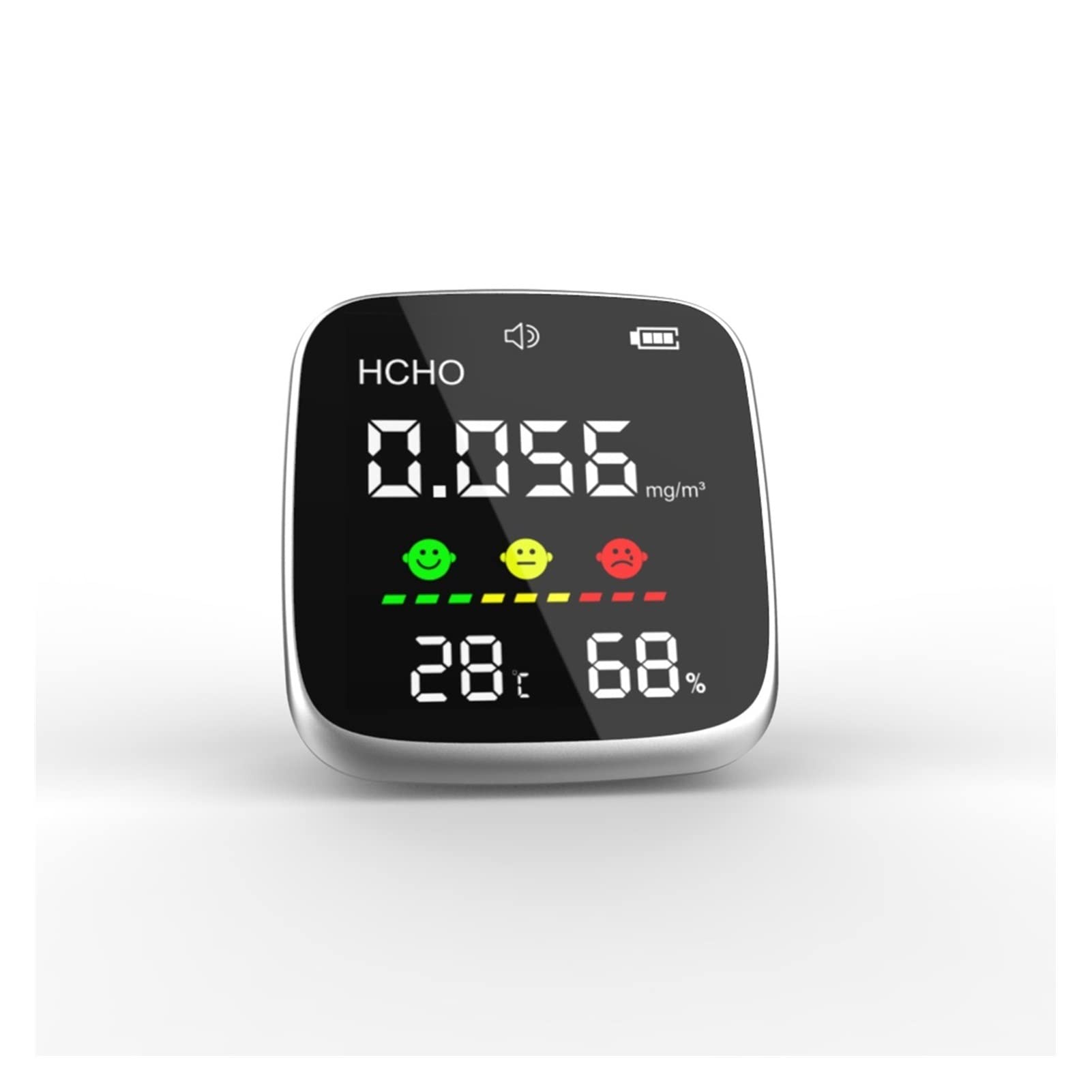 Gas Detector, Formaldehyde Detector Air Quality Detector Desktop Household Odor Test Instrument Decoration Check-in Test
