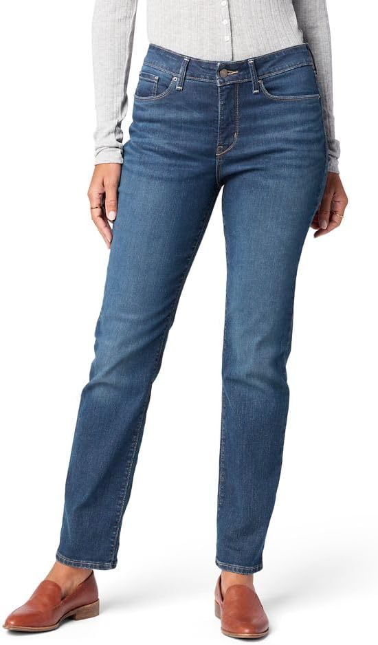 Womens Curvy Straight Jean