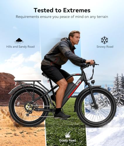 OTD 1600W Peak Electric All-Terrain E-Bike