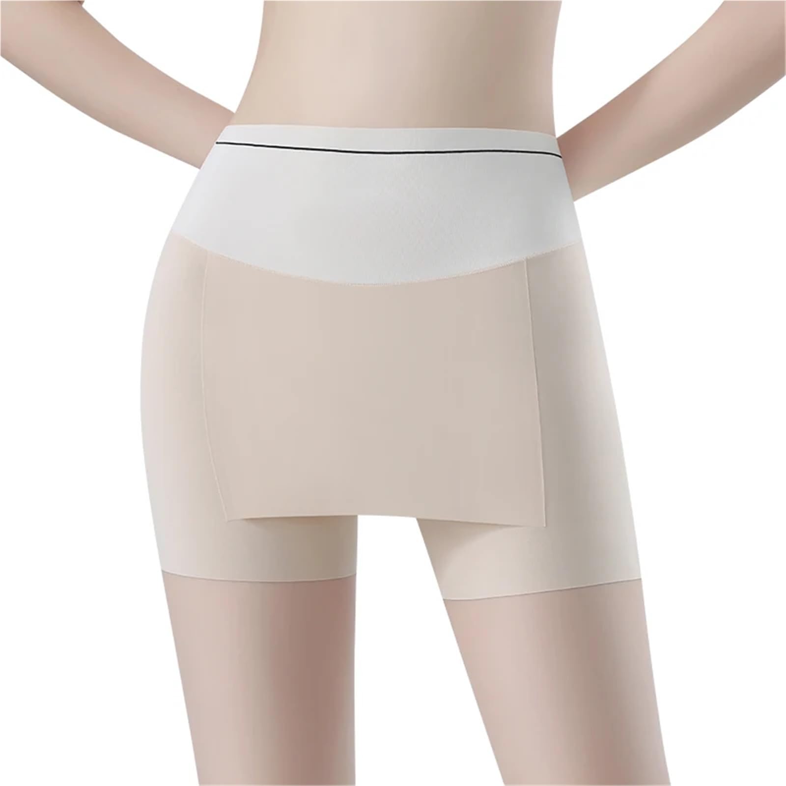 Damen Boxershorts Sommershorts Sicherheitsshorts Damen Nahtlose Höschen Ice Silk Unterwäsche Unter Dem Rock Plus Size Geeignet Für Kleider, Fitness, Yoga(Set 6,XXL)