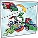 PJ Masks Toys PJ Launching Seeker Car Playset with Sounds, 2-in-1 Vehicle and Car Launcher, Preschool Toys for 3 Year Old Boys and Girls and Up