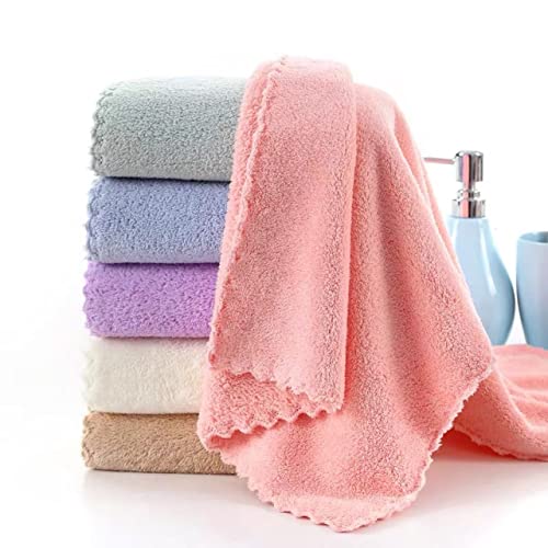 Image of Women Girls Handkerchiefs Ultra Absorbent and Super Soft Microfiber Face Towels Pastel Colors