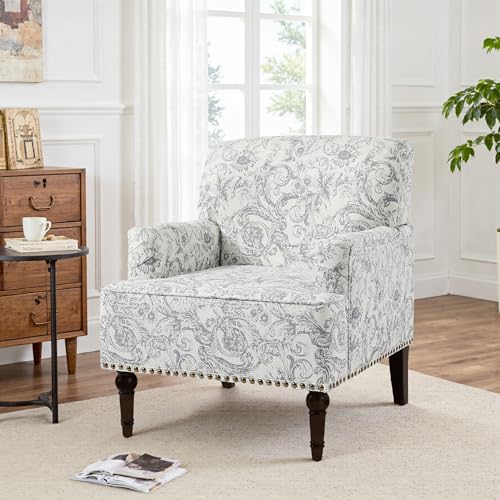 DREAMSIDEA Accent Chair, Mid Century Modern Comfy Armchair for Living