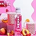 Karma Energy Drink – 12 Pack, Raspberry Peach Caffeinated Water with Cognizin® Nootropics, Vitamins & Immune Support, Low Calorie