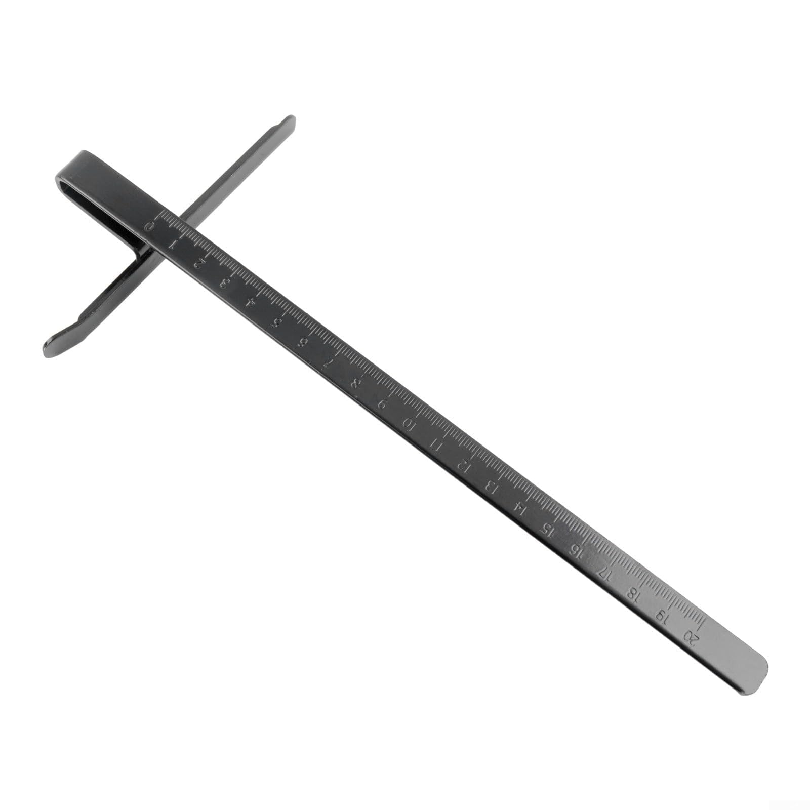 Circular Saw Rip Fence Guide Scale Ruler 260 * 120mm Metal Material, Black, Fit for 7 inch Electric Circular Saw Accessories