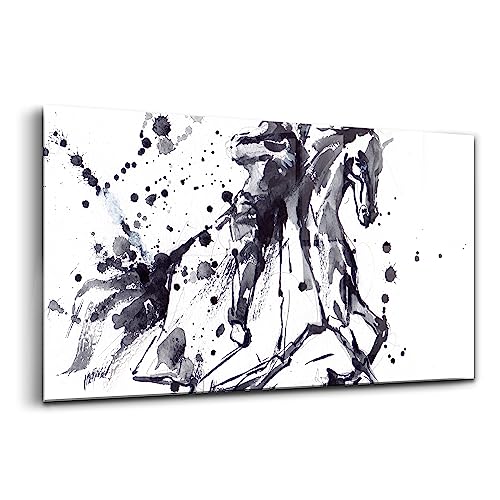 Peinture murale verre Wallfluent contre les murs vides tableau 100x50