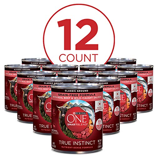 Purina ONE Wet Dog Food True Instinct Classic Ground Grain-Free Formula With Real Beef and Wild Caught Salmon High… - Image 3