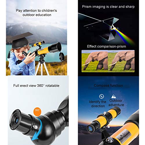 Telescopio Astronómico Portátil Refractor 70mm para Niños miniatura 4