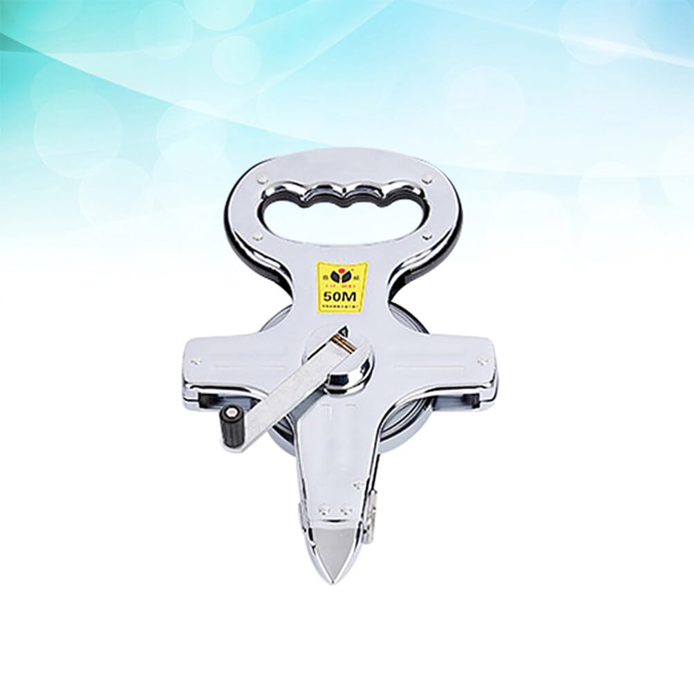 Mètre Ruban Rétractable en Acier Inoxydable 100m Multifonction
