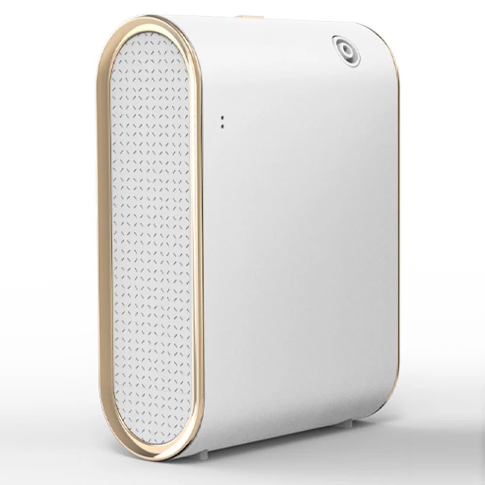 Waterless Essential Oil Diffuser,Smart Scent Air Machine for Home - 1500 Sq Ft Coverage, Smart Cold Air Technology, Bluetooth-Compatible Hotel Collection Diffuser for Office & Hotel,Spa Use (White)