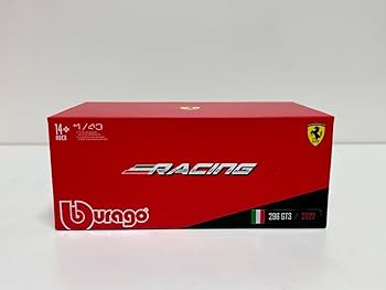 Amazon | Burago signature 1/43 Ferrari 296 GT3#71 RACING
