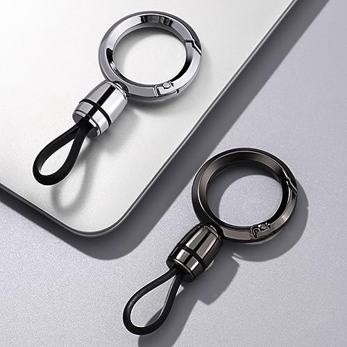 Image of Universal Keychain for Men and Women,Simplicity Key Ring Clip, Double layer buckle Car Key chain