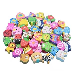 Generisch 30-teiliges Tier Radiergummis Sortiment