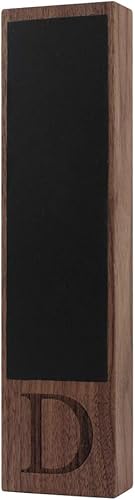 Miniatura 6 de Letra D Pizarra de Cerveza Mango Exhibición Hecho de Madera de Nogal para Kegerator o Bar de los amantes de la cerveza de barril